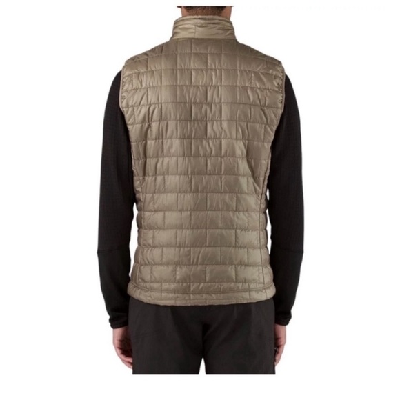 Patagonia Men's Medium Nano Puff Insulated Vest Seabird Grey NWT Puffer - Picture 7 of 8